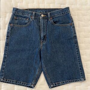 Levi's Men's Dark Blue Jean Shorts
